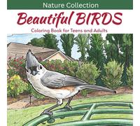 Beautiful Birds: Coloring book with 50 bird designs, fun, relaxing, stress relief
