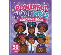 Beautiful Black Girls Coloring Book Magic