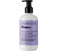 Beautiful Blonde Colour Mask by The Insiders - Mascarilla de color nutritiva y reconstructora para cabello rubio, pigmentos antiamarillos - 300 ml