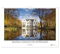 Beautiful castles in the Netherlands (Wall Calendar 2026 DIN A4 landscape), CALVENDO 12 Month Wall Calendar: Beautiful images of castles in the Netherlands