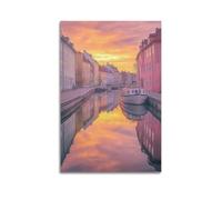 Beautiful City by The Waterposter - Póster de pared con diseño de música y películas vintage, pintura decorativa para sala de estar, dormitorio, 60 x 90 cm, estilo sin marco