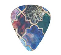 Beautiful Color La púa de guitarra,para guitarras acústicas,eléctricas y bajos - toque natural,paquete de 12,multicolor.