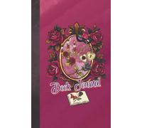 Beautiful Dark Romance Aesthetic Notebook: A Convenient Lined Reading Journal Featuring a Black Rose and Burgundy Design Cover | 5 x 8" | Paperback
