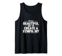 Beautiful Day Create Symphony Music Compositor Artista Camiseta sin Mangas