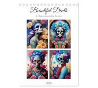 Beautiful Death (Tischkalender 2026 DIN A5 hoch), CALVENDO Monatskalender: Beautiful Death 2024