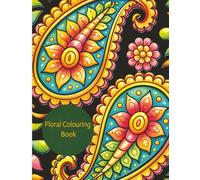 Beautiful Floral Colouring: Large print| Zentangle Manadala coloring Patterns| 8.5x11 size| Easy 50 pages| Colouring for adults, seniors, teens| ... gifts for yourself, coworkers, families