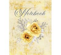 Beautiful Flower Notebook - Cute & Quirky Journal /Notebook Journal | 8.5 X 11in | 120 Pages | Blank Lined Journal For Gift