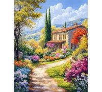 Beautiful Garden 1200 Piece Jigsaw Puzzles for Adults, Colourful, Challenging & Brainteasing Adult Puzzles 1200 Pieces Flowers, Fun jigsaws for The Whole Family 30x20 Inch