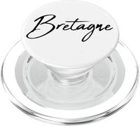Beautiful Handwritten Font Bretagne Calligraphy PopSockets PopGrip para MagSafe