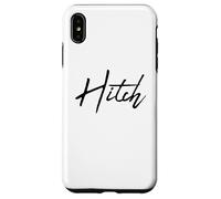 Beautiful Handwritten Font Hitch Calligraphy Carcasa para iPhone XS Max