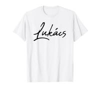 Beautiful Handwritten Font Lukács Calligraphy Camiseta