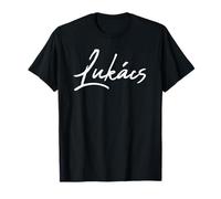 Beautiful Handwritten Font Lukács Calligraphy Camiseta