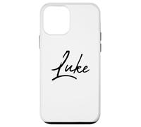 Beautiful Handwritten Font Luke Calligraphy Carcasa para iPhone 12 mini