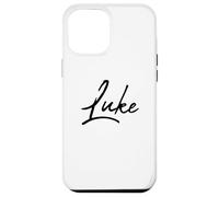 Beautiful Handwritten Font Luke Calligraphy Carcasa para iPhone 12 Pro Max