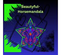 Beautiful Horse Mandala Coloring Book - 50 Stress Relieving and Mindfullnes Horse Mandalas for Adults: A Relaxing Coloring Book, 50 Stunning Horse ... to Color - A Calming Coloring Book for Adults