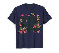Beautiful Minds Inspire Others - Cita Motivacional Floral Camiseta