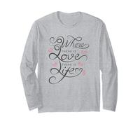 Beautiful Minds Inspire Others - Cita Motivacional Floral Manga Larga