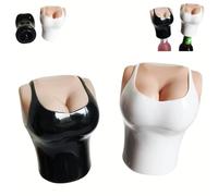 Beautiful Model-Shaped Automatic Press-Type Bottle Opener,Stylish One Touch Top Cap Openers, Creative Unique Decorative Bottle Opener for Home Kitchen Bar Party