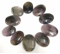 Beautiful montón de diez amatista Worry piedras Reiki energía psíquica curación metafísica regalo bienestar salud riqueza potente energía positiva Feng Shui Meditación oficina en casa