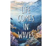 Beautiful Ocean Themed Blank Journal - 120 Lined Pages - 6 x 9 inches: Lined Notebook For Daily Writing, Travel Diary, Scripting Manifestation, Mental Health, Work and School Note-taking