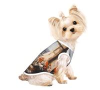 Beautiful Pylons in the Distance Pet - Camiseta transpirable sin mangas L para perros y gatos pequeños, suave, cómoda, elegante