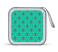 Beautiful Raccoons - Funda protectora para CD con capacidad para 40 discos de DVD, bolsa organizadora de almacenamiento para coche, hogar, viajes