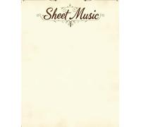 Beautiful Sheet Music Notebook to Capture Your Musical Inspiration Whenever Creativity Strikes