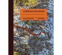 Beautiful Snake Composition Notebook: Beautiful snake composition book, 7.5x9.25, 150 college-ruled pages