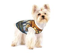 Beautiful trees in autumn - Camiseta de alta calidad para perro, ropa suave 100% algodón para perros, perfecta para perros pequeños a medianos, camisas elegantes y cómodas para perros, talla M