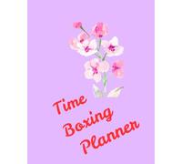 Beautiful Undated time boxing planner , Hourly schedule notepad journal, asthetic to do list to organize your daily task, 130 pages best for school n office supplies