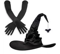 Beautiful Witch Hats Suit Light Hats Unisex Personality Witch Hat Make Up and Masquerades
