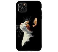Beautiful Womens Girls Illustration Art Calico Cat Lover Carcasa para iPhone 11 Pro MAX