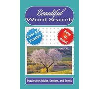 Beautiful Word Search: Word searches with easy to read print about all things beautiful, scenic, sunsets, and more