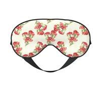 BeautifulCarnations - Máscara de dormir para mujeres y hombres, máscara de viaje suave para dormir, con hebilla ajustable, para mujeres y hombres, divertidas vendas para juegos de fiesta