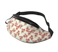 BeautifulCarnations - Riñonera cruzada para mujeres y hombres, riñonera de viaje para mujeres y hombres