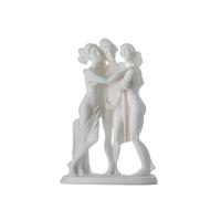 BeautifulGreekStatues 3 Gracias Diosas Figura Canova Estatua Alabastro 13.5 cm