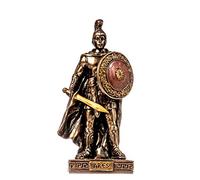 BeautifulGreekStatues Ares Mars Dios de la Guerra Zeus Son - Estatua de bronce fundido en frío (9 cm)