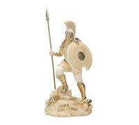 BeautifulGreekStatues Ares Mars God of War Zeus Son - Estatua romana de alabastro tono dorado de 5.5 pulgadas