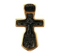 BeautifulGreekStatues Cruz Ortodoxa Crucifijo Griego Ruso Plata 925