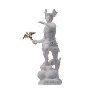 BeautifulGreekStatues Hermes Mercury Dios Zeus Son Roman Estatua Alabastro 17 cm