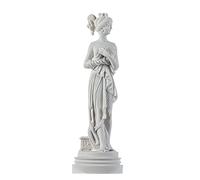 BeautifulGreekStatues Safo Antiguo Poeta Griego Lesbos Figura Femenina Desnuda Estatua De Alabastro 30 cm