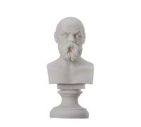 BeautifulGreekStatues Socrates - Figura de busto de filósofo griego antiguo 470-399B.C. 15.0 cm