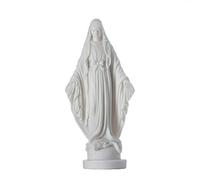 BeautifulGreekStatues Virgen María Madre de Jesús Estatua Alabastro 17.3 cm