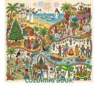 Beautifully hand-drawn coloring book that celebrates the vibrant energy and rich traditions of the festivals of Brazil,: A Cultural Coloring Book of ... and Carnival Celebrations for Kids and Adults