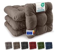 Beautissu 4X Cojines de Silla Premium Interior y Exterior Made in EU Espuma