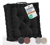 Beautissu Cojín de Suelo de Asiento 100% algodón de Silla Interior Grueso