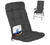 Beautissu Cojines sillas Jardín Exterior Asiento con Respaldo Alto Relleno