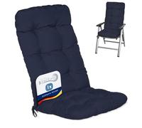 Beautissu Cojines sillas jardín Exterior Asiento con Respaldo Alto Relleno