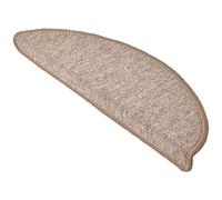 Beautissu Juego de 15 alfombrillas de escalera ProStair - 55x15cm - corredores para escalones y peldaños individuales - arena