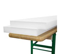 Beautissu - Juego de planchas de Goma-Espuma para Banco (2 Unidades, 25 x 220 x 4 cm)